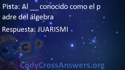 Al __ conocido como el padre del álgebra Respuestas 