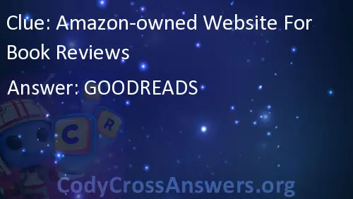 amazon website for book reviews codycross