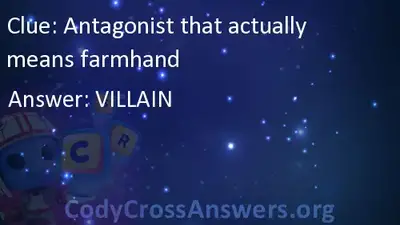 Antagonist that actually means farmhand