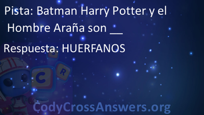 Introducir 20+ imagen batman harry potter y el hombre araña son codycross