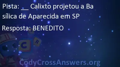 Calixto Projetou A Basilica De Aparecida Calixto Projetou A Basilica De Aparecida Em Sp Respostas Codycrossanswers Org