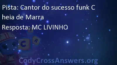 Cantor De Sucesso Funk Cheia De Marra Cantor Do Sucesso Funk Cheia De Marra Respostas Codycrossanswers Org