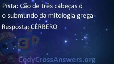 Cao De Tres Cabecas Do Submundo Da Mitologia Grega Cao De Tres Cabecas Do Submundo Da Mitologia Grega Respostas Codycrossanswers Org