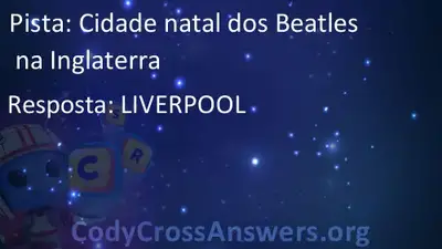Cidade natal dos Beatles na Inglaterra Respostas 