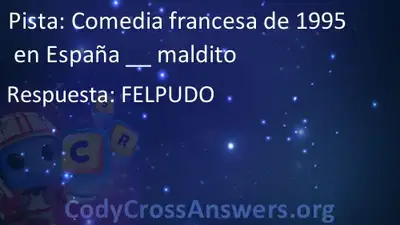 Comedia Francesa De 1995 En Espana Maldito Respuestas Codycrossanswers Org