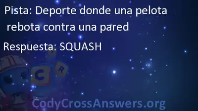 Deporte Donde Una Pelota Rebota Contra Una Pared Respuestas Codycrossanswers Org