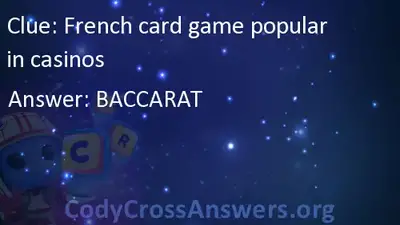 French Card Games In Casinos