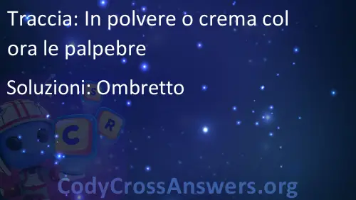 In Polvere O In Crema Colora Le Palpebre