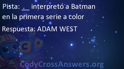 interpretó a Batman en la primera serie a color Respuestas -  
