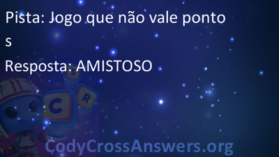 Jogo que não vale pontos Respostas 