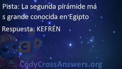 La segunda pirámide más grande conocida en Egipto Respuestas -  