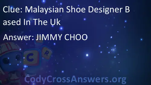 malaysian shoe designer