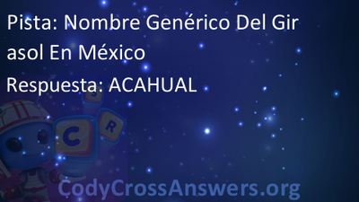Nombre Genérico Del Girasol En México Respuestas 