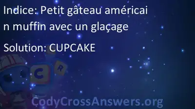 Petit Gateau Americain Muffin Avec Un Glacage Respuestas Codycrossanswers Org