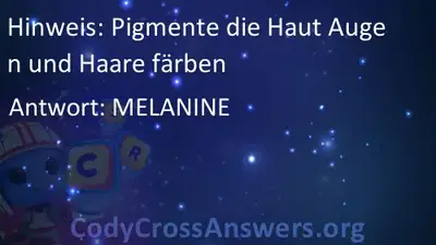 Pigmente Die Haut Augen Und Haare Farben Losungen Codycrossanswers Org