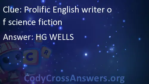 prolific english science fiction writer